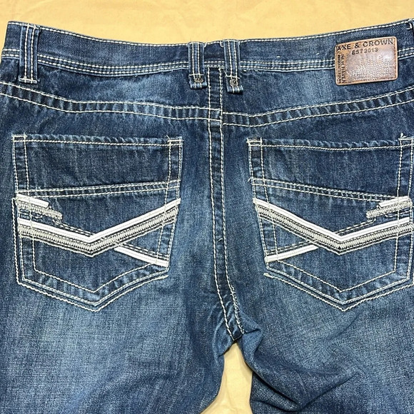 Axe & Crown jeans slim fit size 38X 32 - Picture 9 of 10